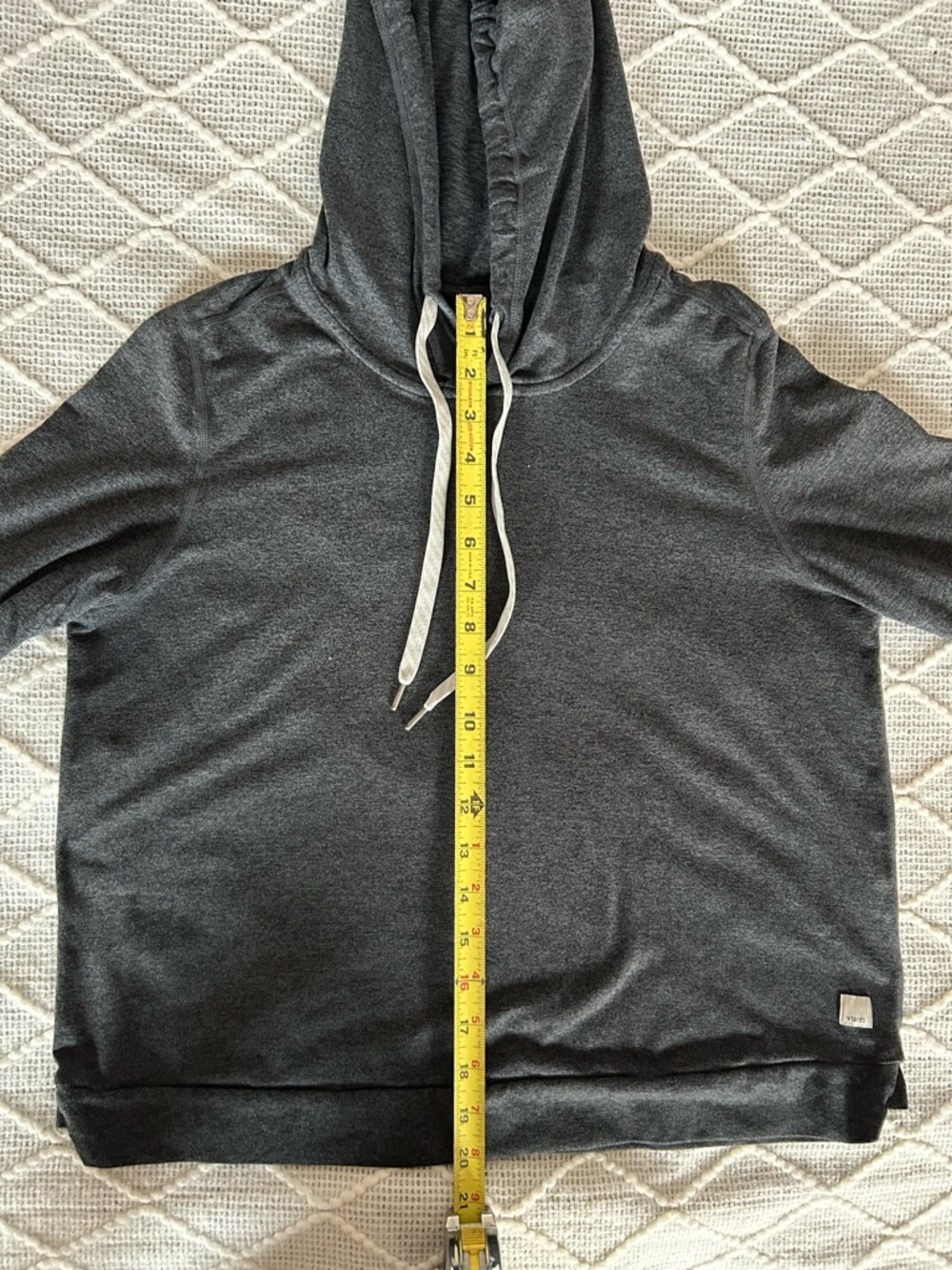 Vuori Women’s Soft Hoodie Charcoal Gray size medium - Picture 5 of 9